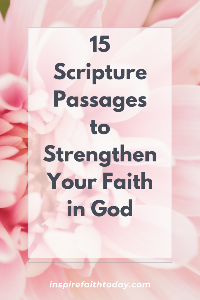  Strengthen Your Faith in God